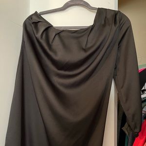 One shoulder little black dress, Lizard Thicket